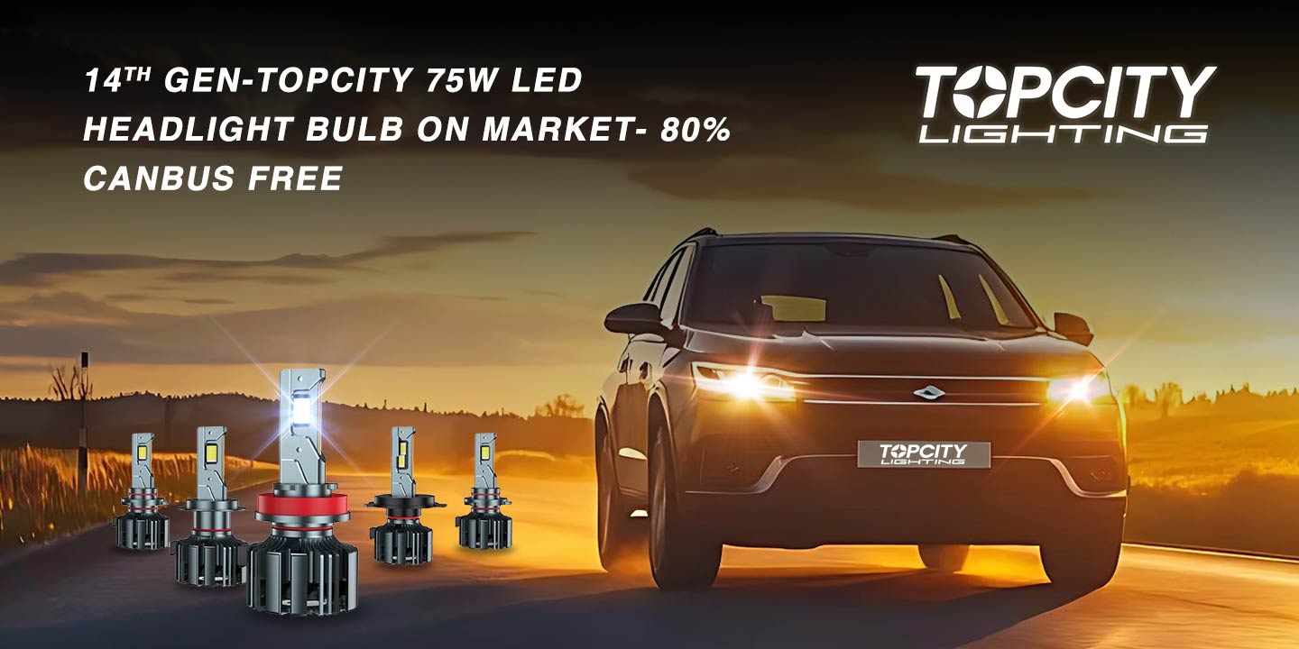 topcity g14 75w canbus h1 h3 880 881 h4 h7 h8 h9 h11 hb3 hb4 h13 9004 9007 led headlight bulb kit,led bulb,headlight bulb manufacturer supplier factory
